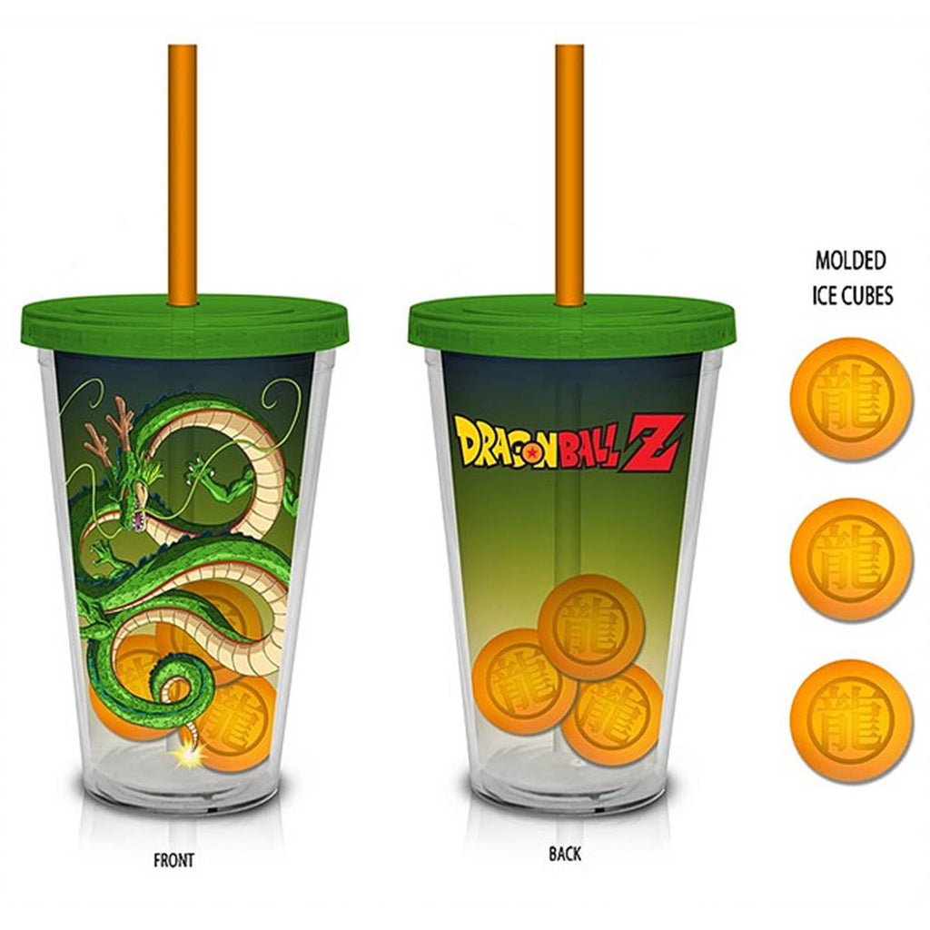 Dragon Ball Z Shenron 18 oz. Carnival Cup With Molded Ice Cubes