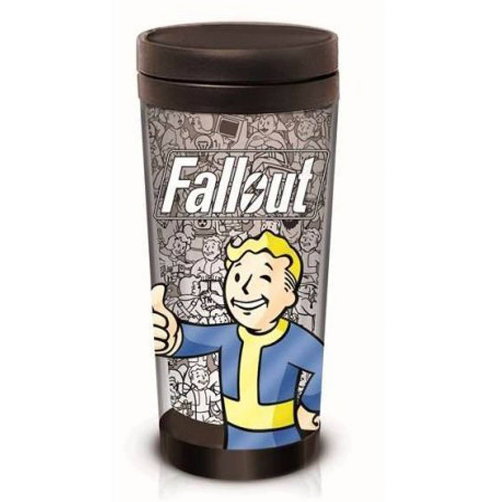 Fallout Vault Boy 16 oz. Travel Mug