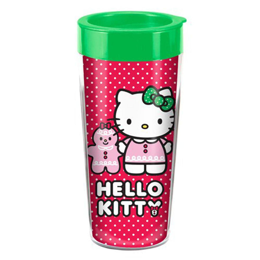 Hello Kitty 16 oz. Plastic Travel Mug