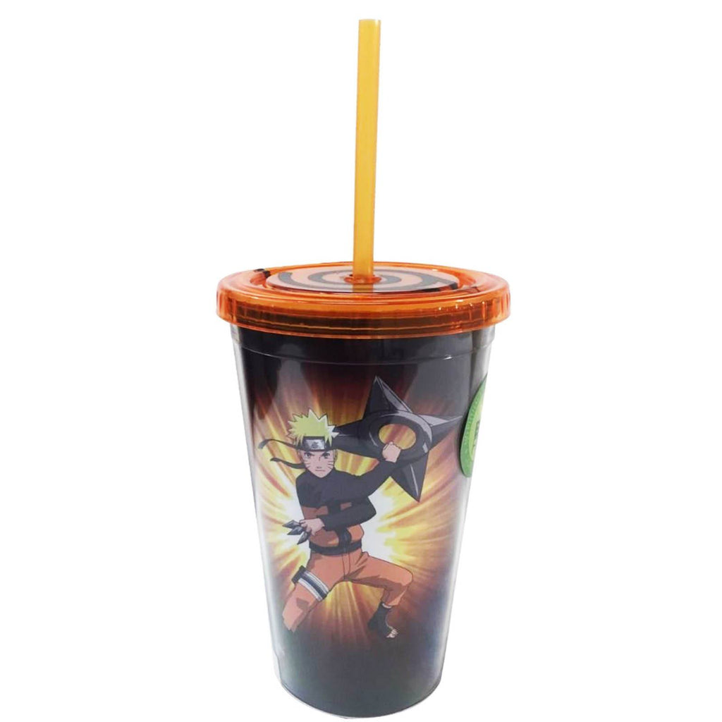 Naruto Leaf Symbol Print 18 oz. Travel Cup