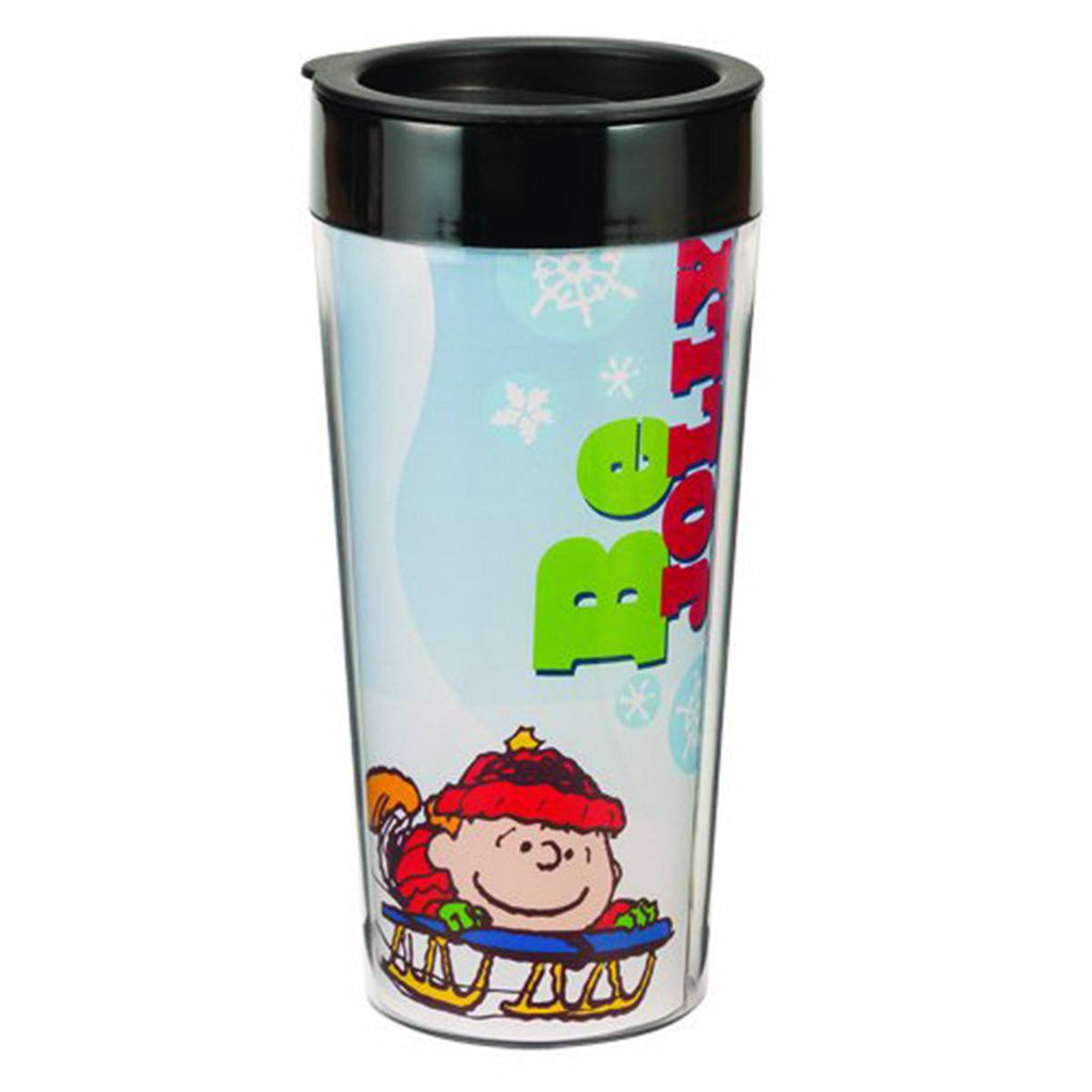 Peanuts Be Merry Gang 16 oz. Travel Mug