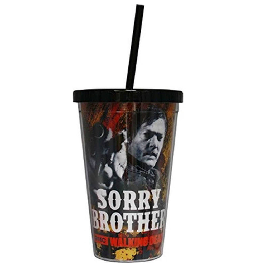 Walking Dead Sorry Brother Daryl 18 oz. Carnival Cup