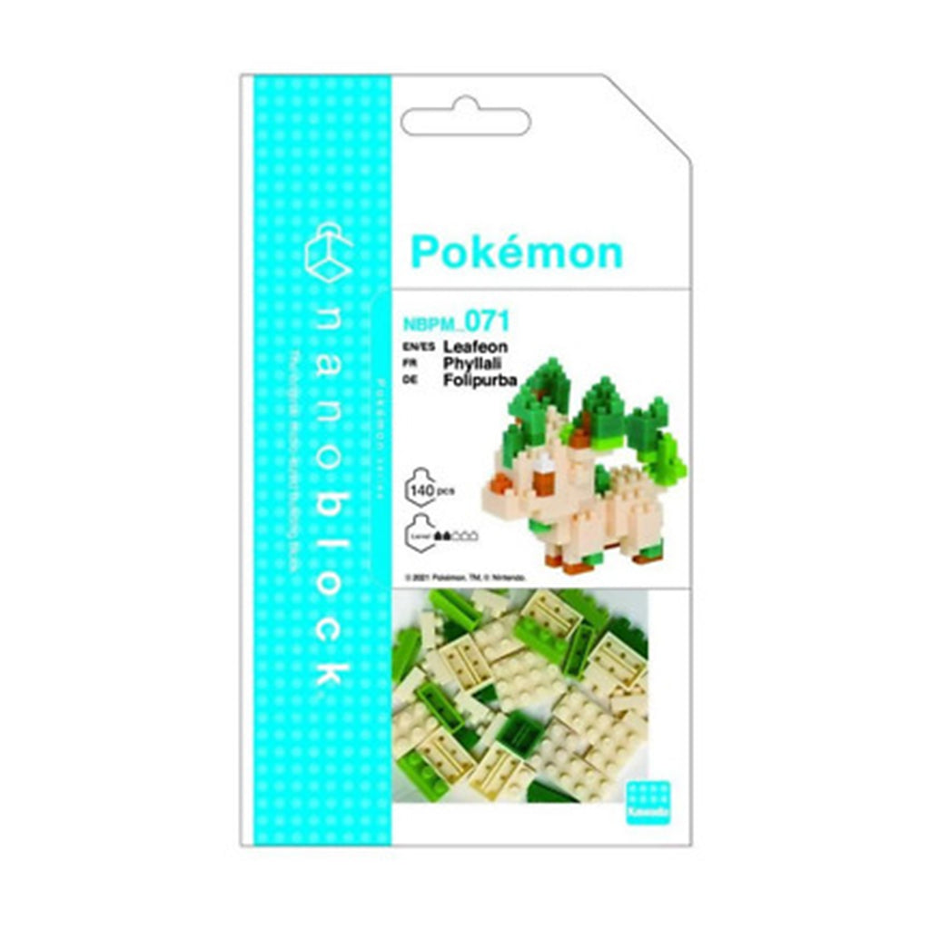 Nanoblock Pokemon Leafton Building Set