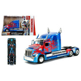 Jada Toys Transformers Optimus Prime 5700 XE Die Cast 24th Scale Set - Radar Toys