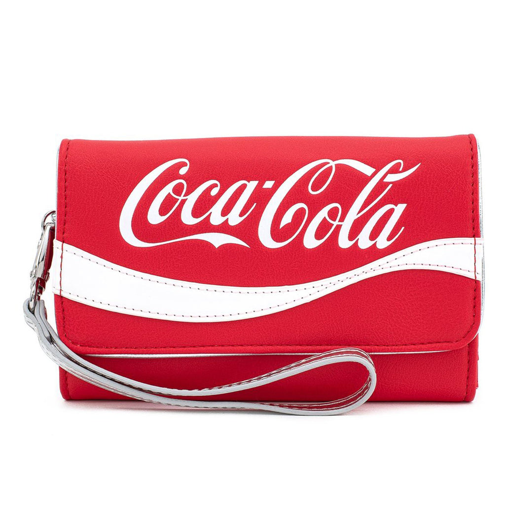 Loungefly Coca Cola Logo Wristlet Wallet