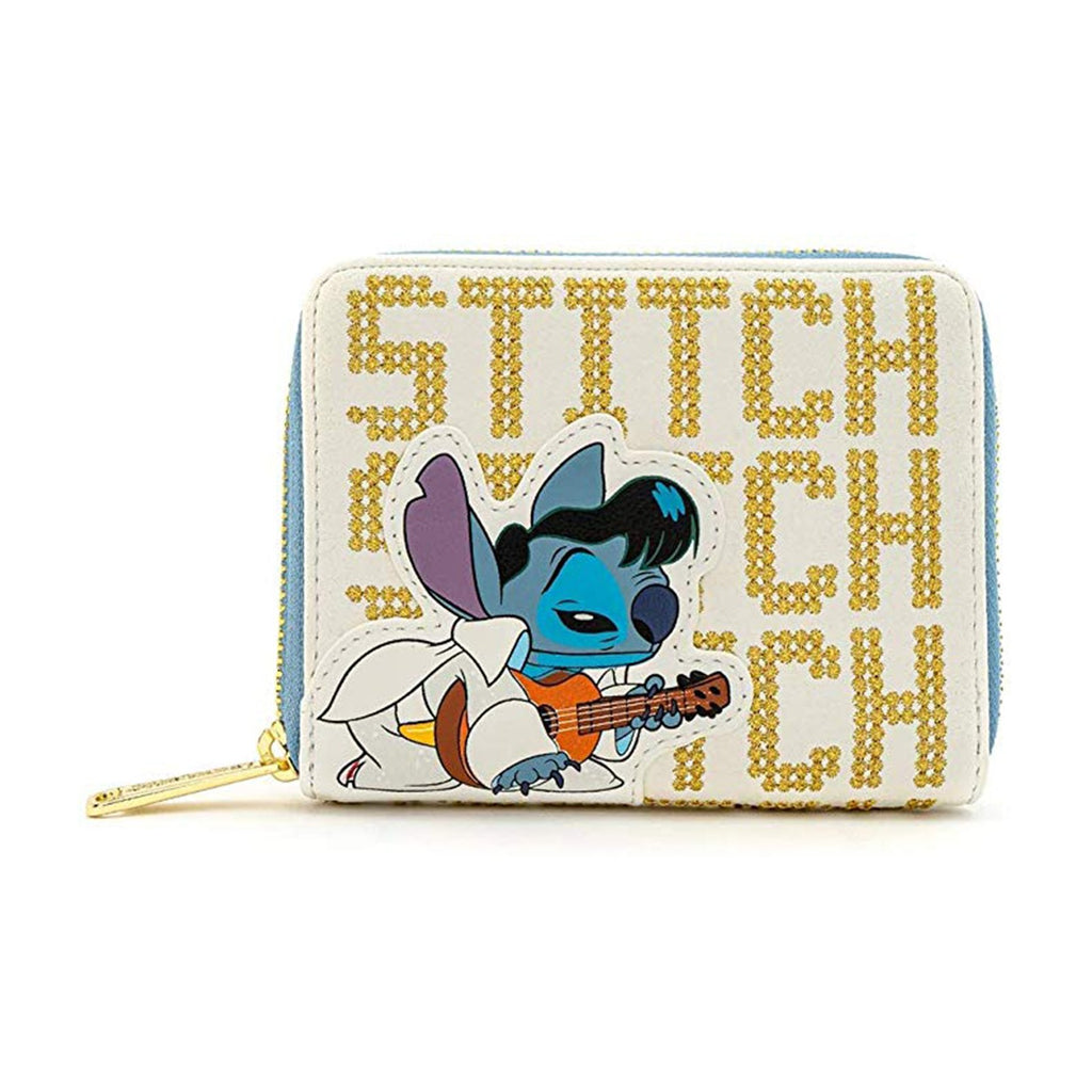 Loungefly Disney Elvis Stitch Cosplay Zip Around Wallet