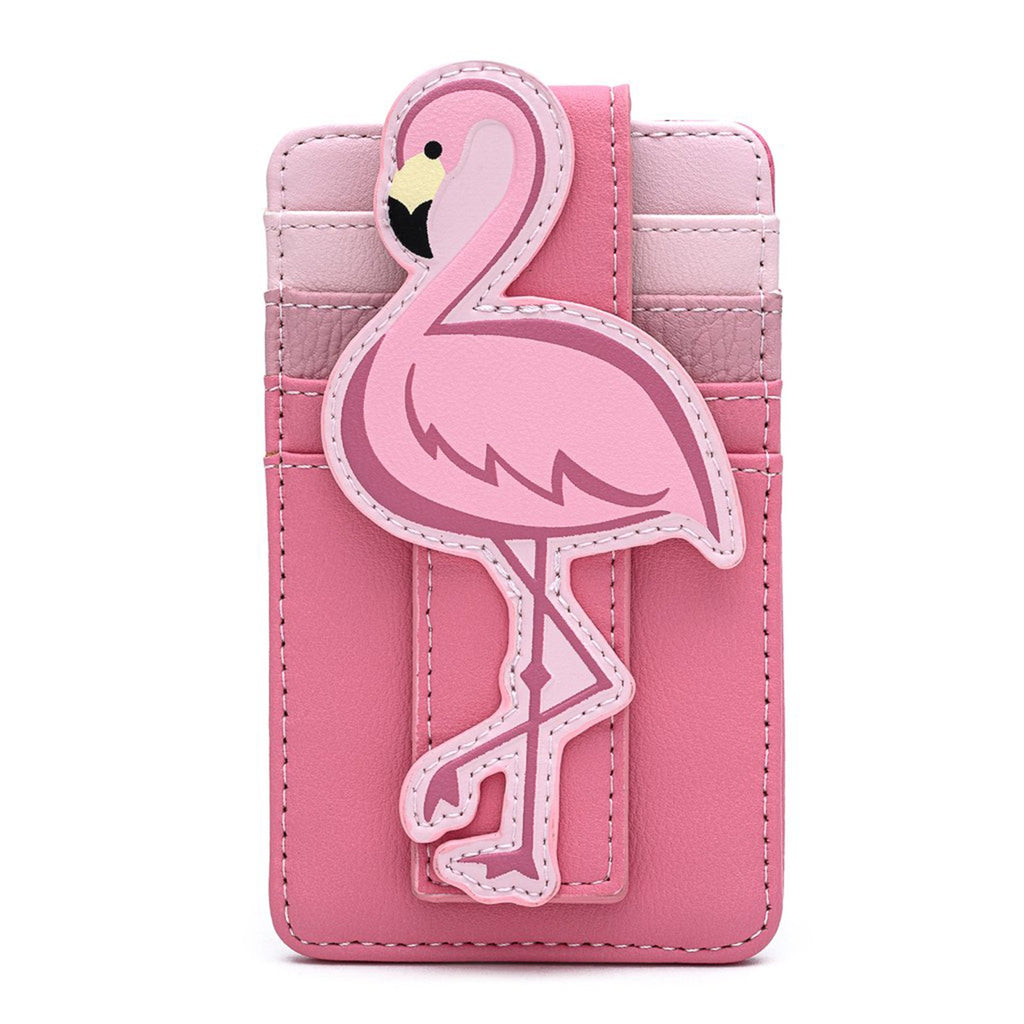 Loungefly Pool Party Pink Flamingo Cardholder ID Wallet