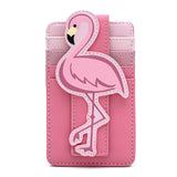 Loungefly Pool Party Pink Flamingo Cardholder ID Wallet - Radar Toys