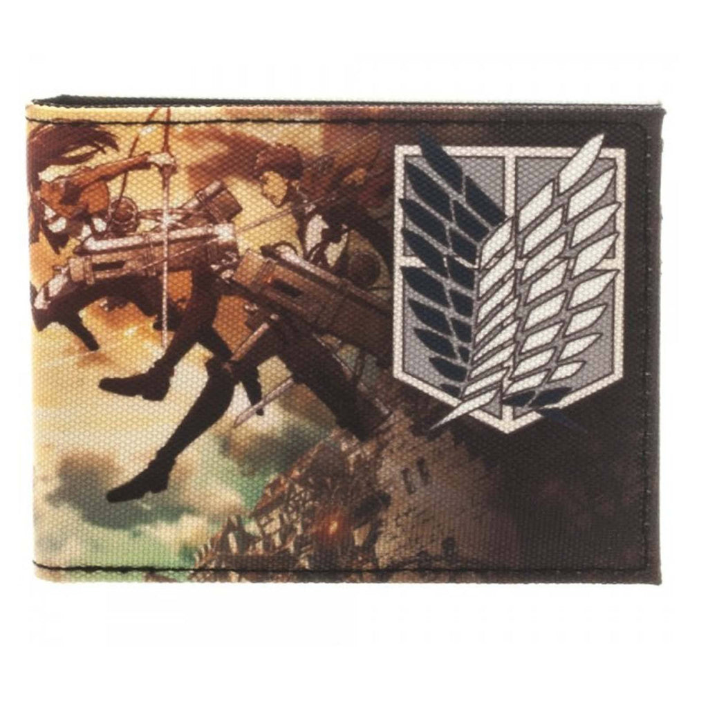 Attack On Titan Cast Bi-Fold Wallet
