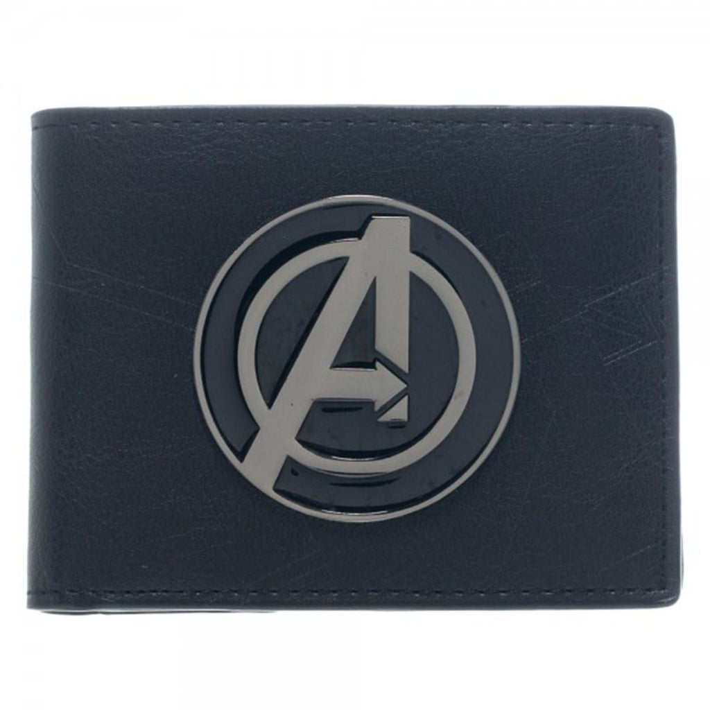 Avengers A Metal Badge Bi-Fold Wallet