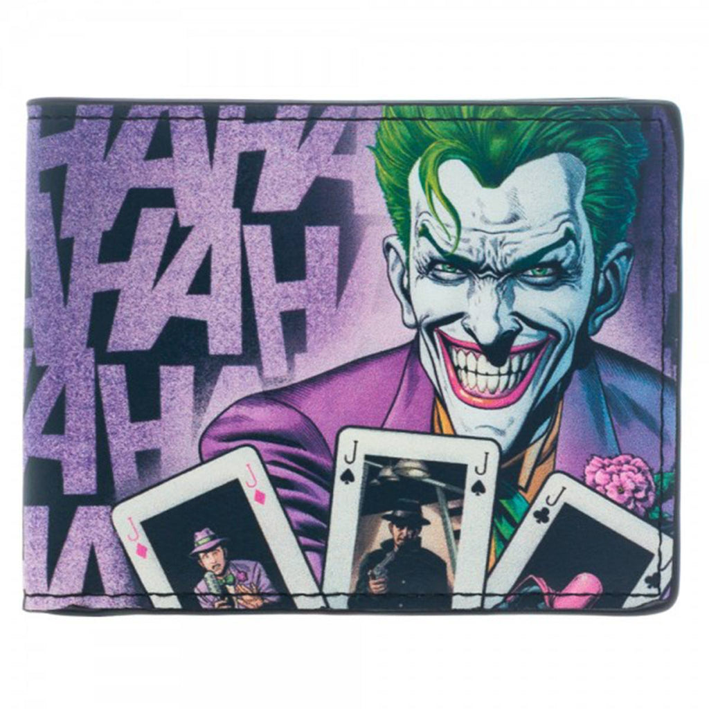 Batman Joker Hahaha Bi-Fold Wallet - Radar Toys