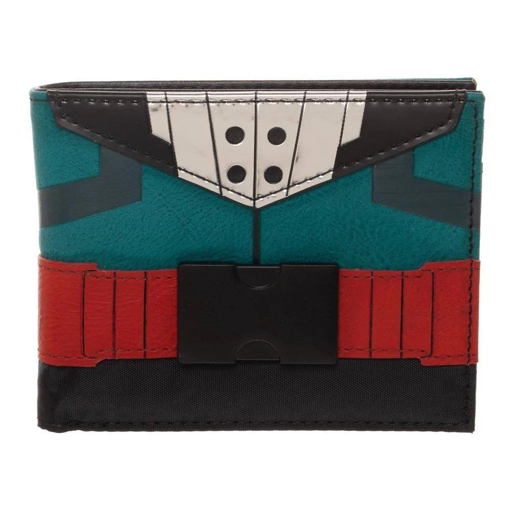 Bioworld My Hero Academia Izuku Midoriya Suit Up Bi-Fold Wallet