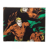 DC Justice League Aquaman Bi-Fold Wallet - Radar Toys