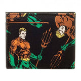 DC Justice League Aquaman Bi-Fold Wallet - Radar Toys