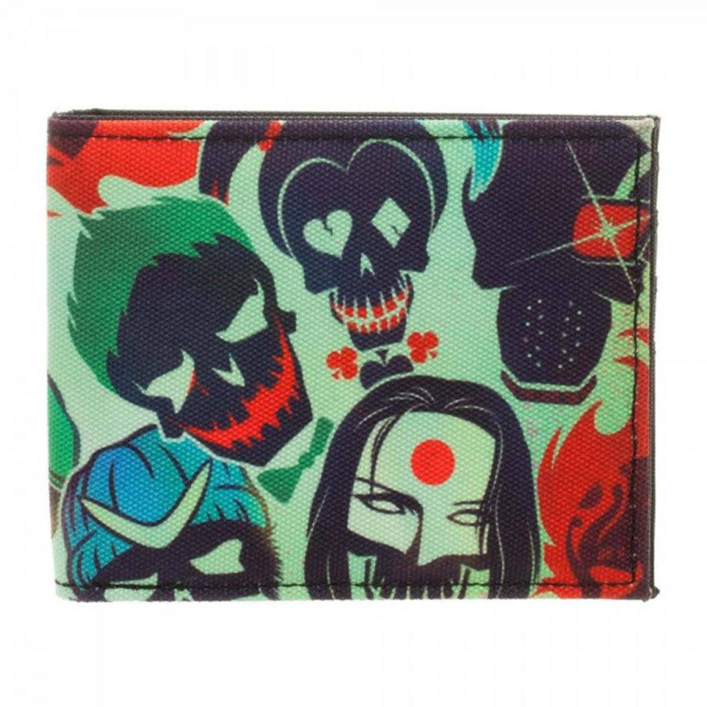 DC Suicide Squad Skulls Bi-Fold Wallet