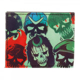 DC Suicide Squad Skulls Bi-Fold Wallet - Radar Toys
