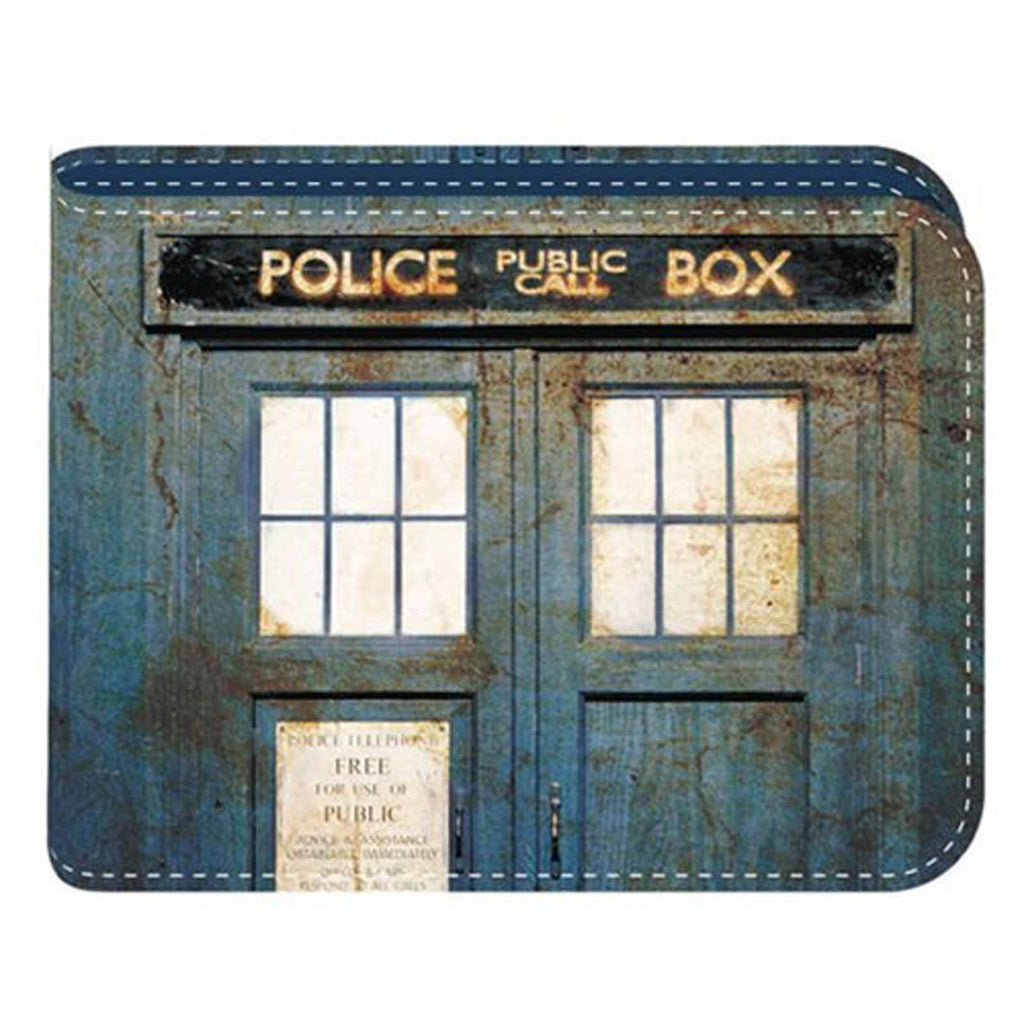 Doctor Who Distressed Tardis Bi-Fold Wallet