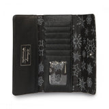 Frozen Elsa Iridescent Snowflake Tri Fold Wallet - Radar Toys