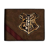 Harry Potter House Crest Brown Red Bi-Fold Wallet - Radar Toys
