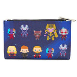 Loungefly Avengers Endgame Chibi All Over Flap Wallet - Radar Toys