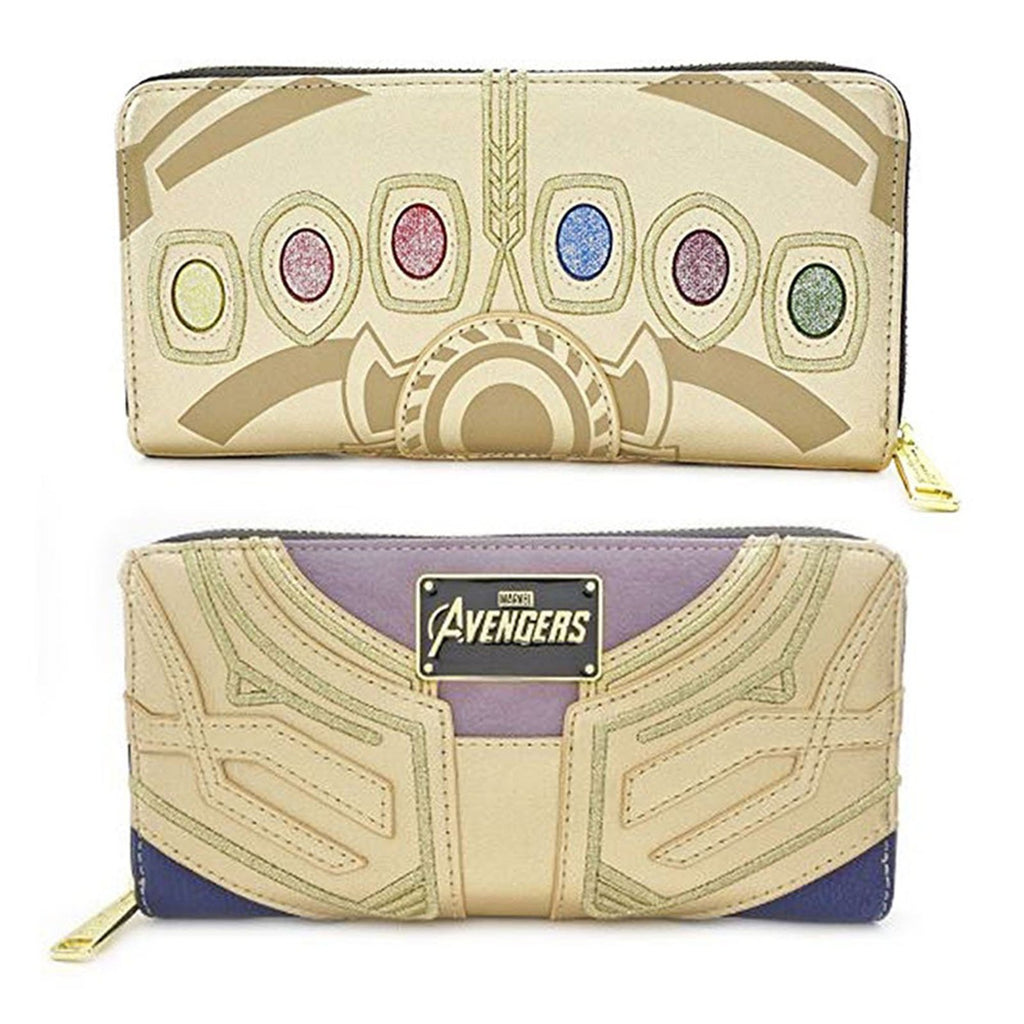 Loungefly Avengers Infinity War Thanos Zip Around Wallet
