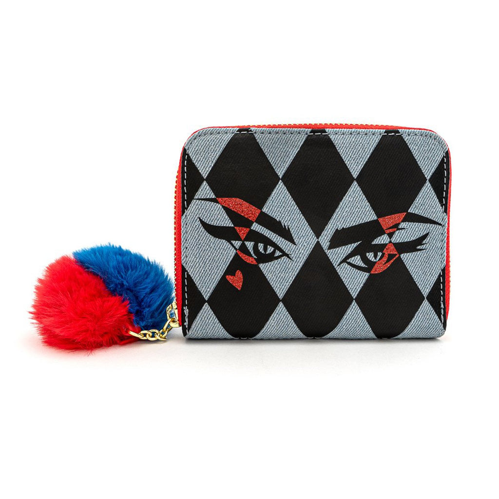 Loungefly Birds Of Prey Harley Eyes Zip Around Wallet