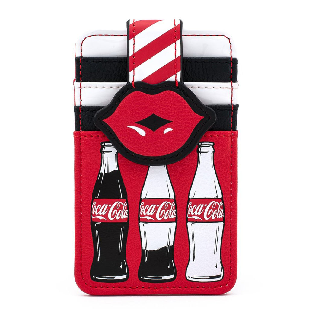 Loungefly Coca-Cola Bottles And Lips Cardholder Id Wallet