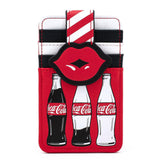 Loungefly Coca-Cola Bottles And Lips Cardholder Id Wallet - Radar Toys