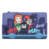 Loungefly DC Comics Ladies Of DC All Over Print Wallet - Radar Toys