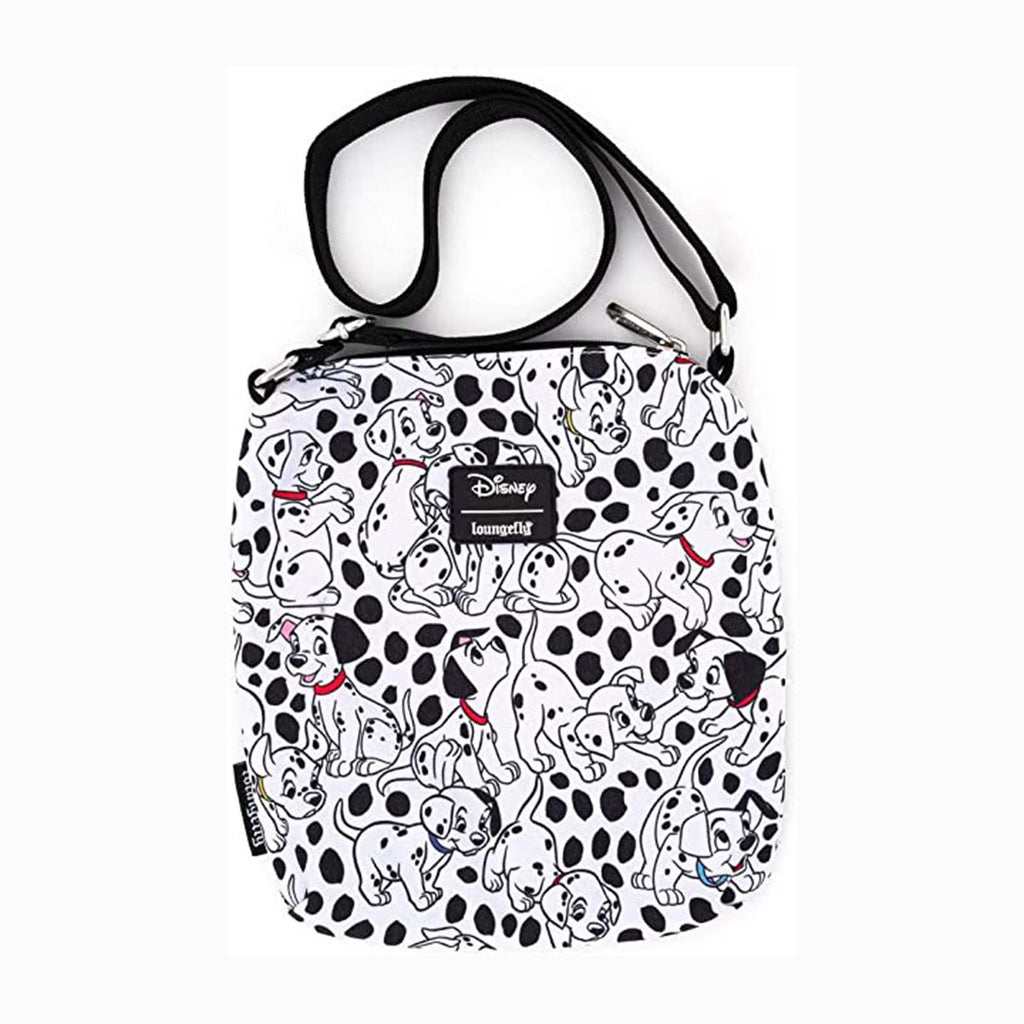 Loungefly Disney 101 Dalmatians All Over Print Passport Bag Purse