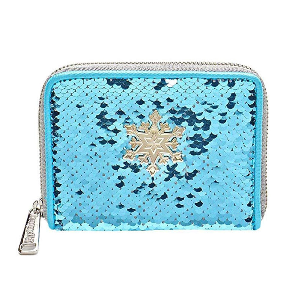 Loungefly Disney Frozen Elsa Reversible Sequin Wallet