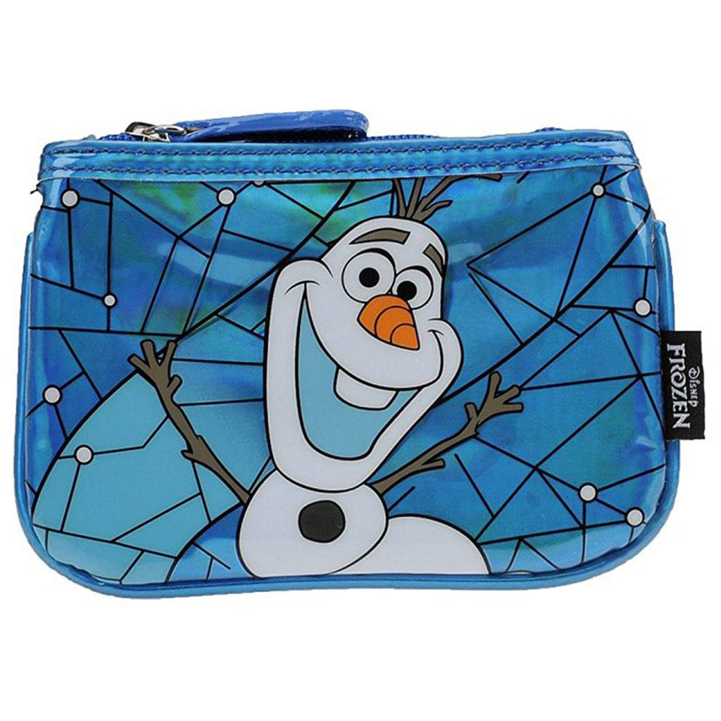 Loungefly Disney Frozen Olaf Blue Stained Glass Coin Bag
