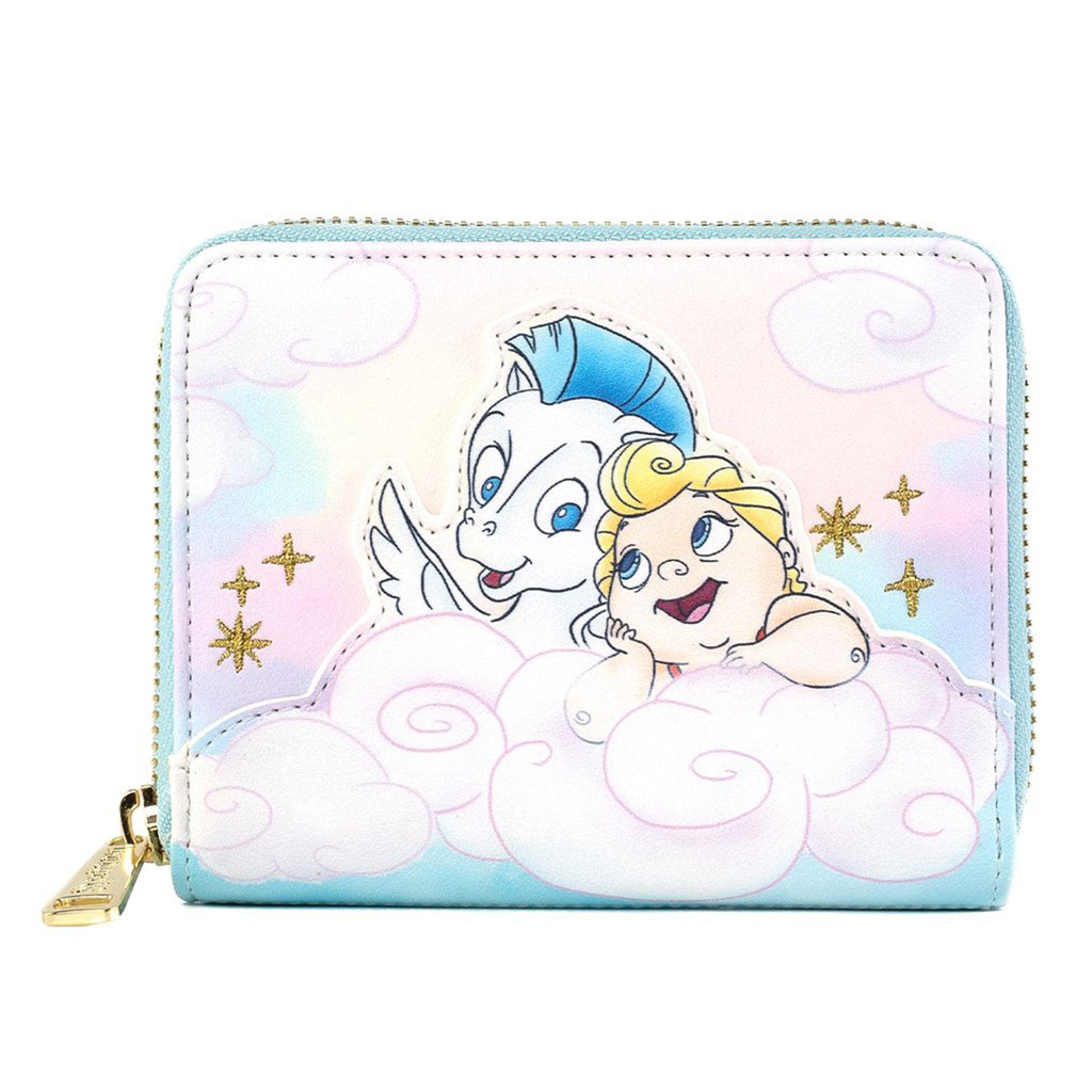 Loungefly Disney Hercules Baby And Pegasus Zip Around Wallet