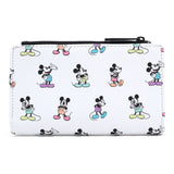 Loungefly Disney Mickey Mouse Pastel Poses All Over Print Wallet - Radar Toys