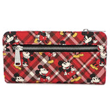 Loungefly Disney Mickey Mouse Plaid Wallet - Radar Toys