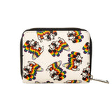 Loungefly Disney Mickey Mouse Rainbow Small Zip-Around Wallet - Radar Toys
