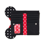 Loungefly Disney Minnie Mouse Black And White Polka Dots Wallet - Radar Toys