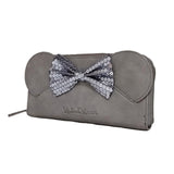 Loungefly Disney Minnie Mouse Sequin Bow Gray Wallet - Radar Toys