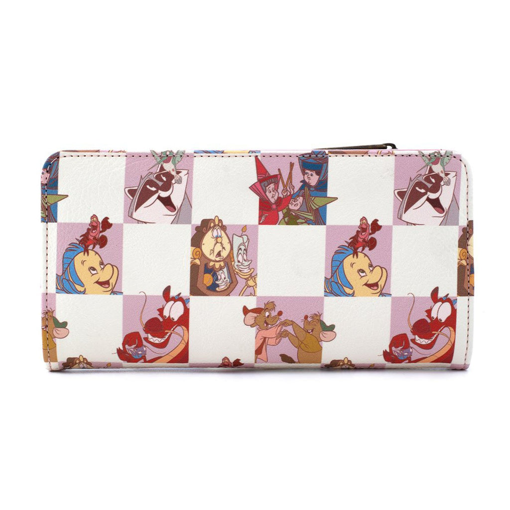 Loungefly Disney Princess Rose Checkers Wallet