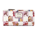 Loungefly Disney Princess Rose Checkers Wallet - Radar Toys
