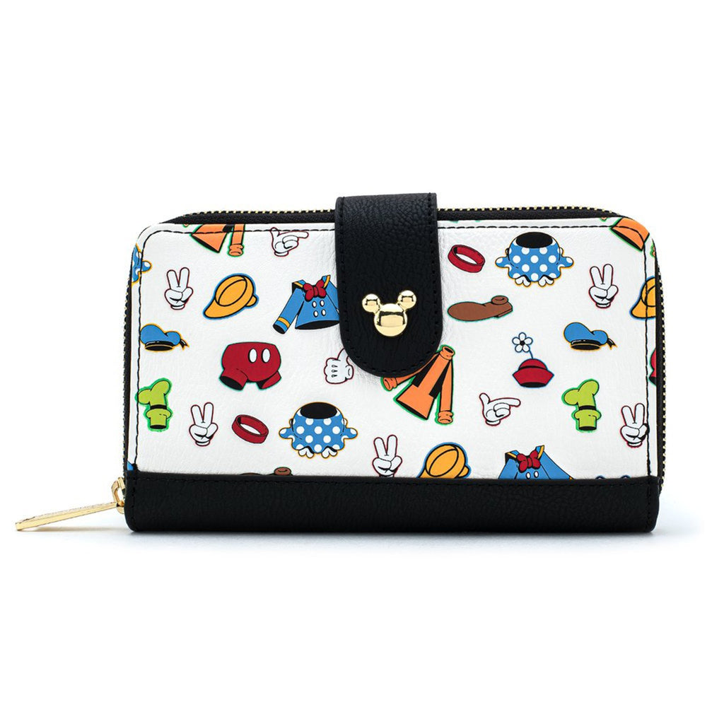 Loungefly Disney Sensational 6 Outfits All Over Print Wallet