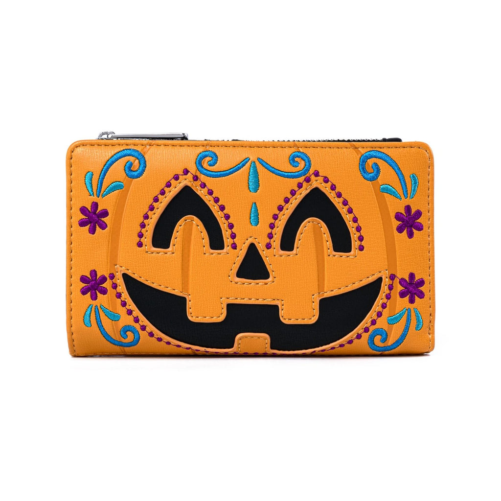 Loungefly Halloween Pumpkin Flap Wallet