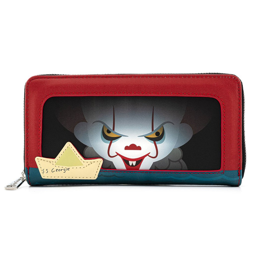 Loungefly IT Pennywise Sewer Scene Zip Around Wallet