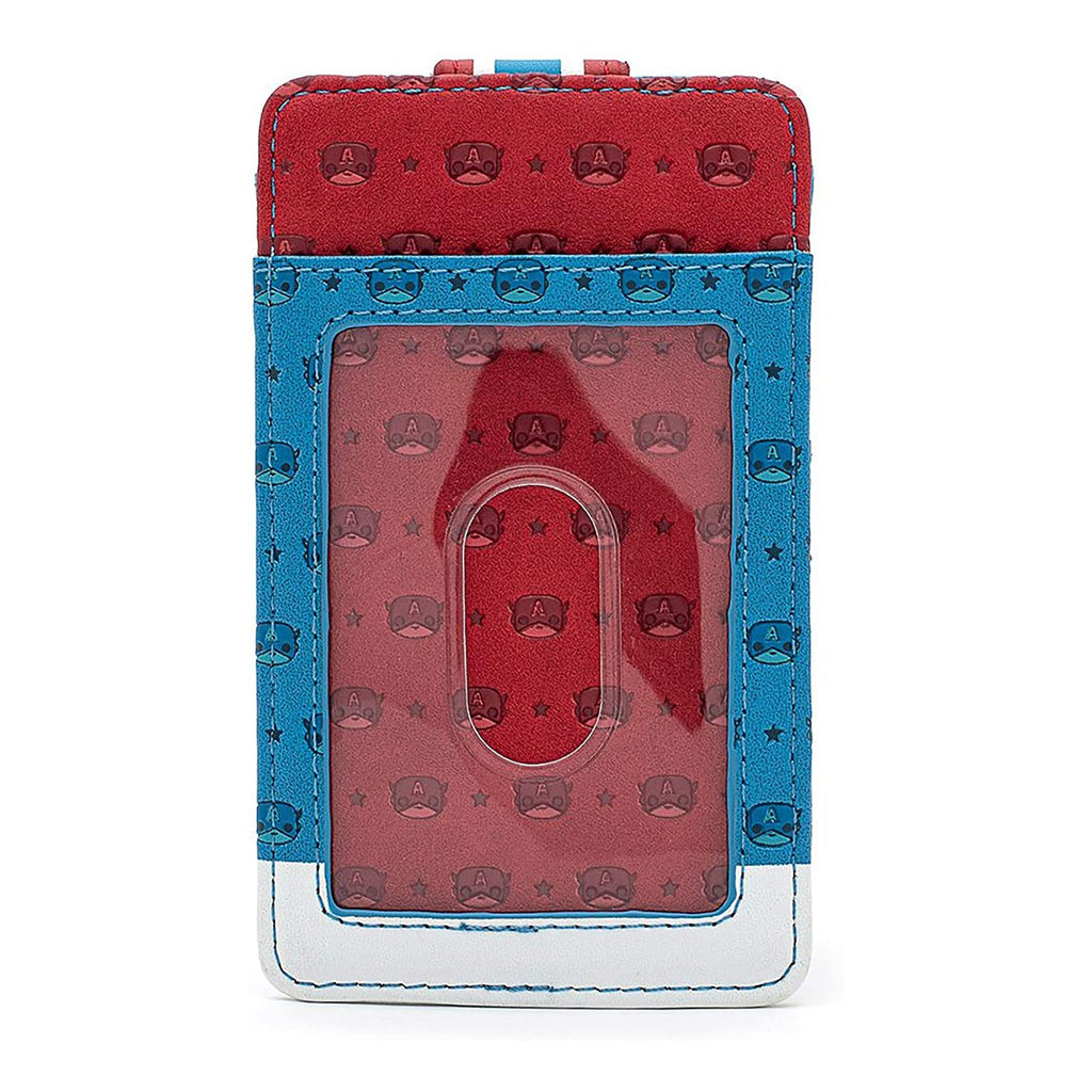 Loungefly Marvel Captain America POP Card Holder ID Wallet