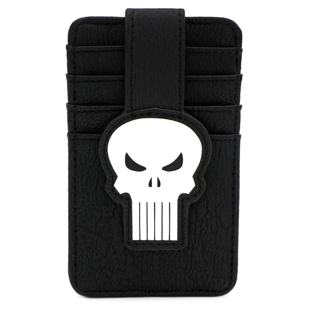 Loungefly Marvel Punisher Skull Car Holder ID Wallet