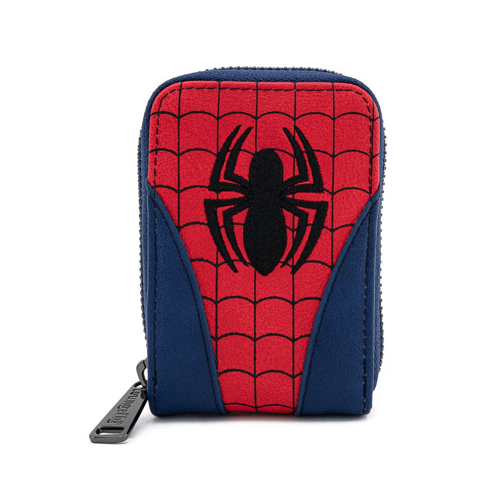 Loungefly Marvel Spiderman Classic Cosplay Accordion Cardholder Wallet