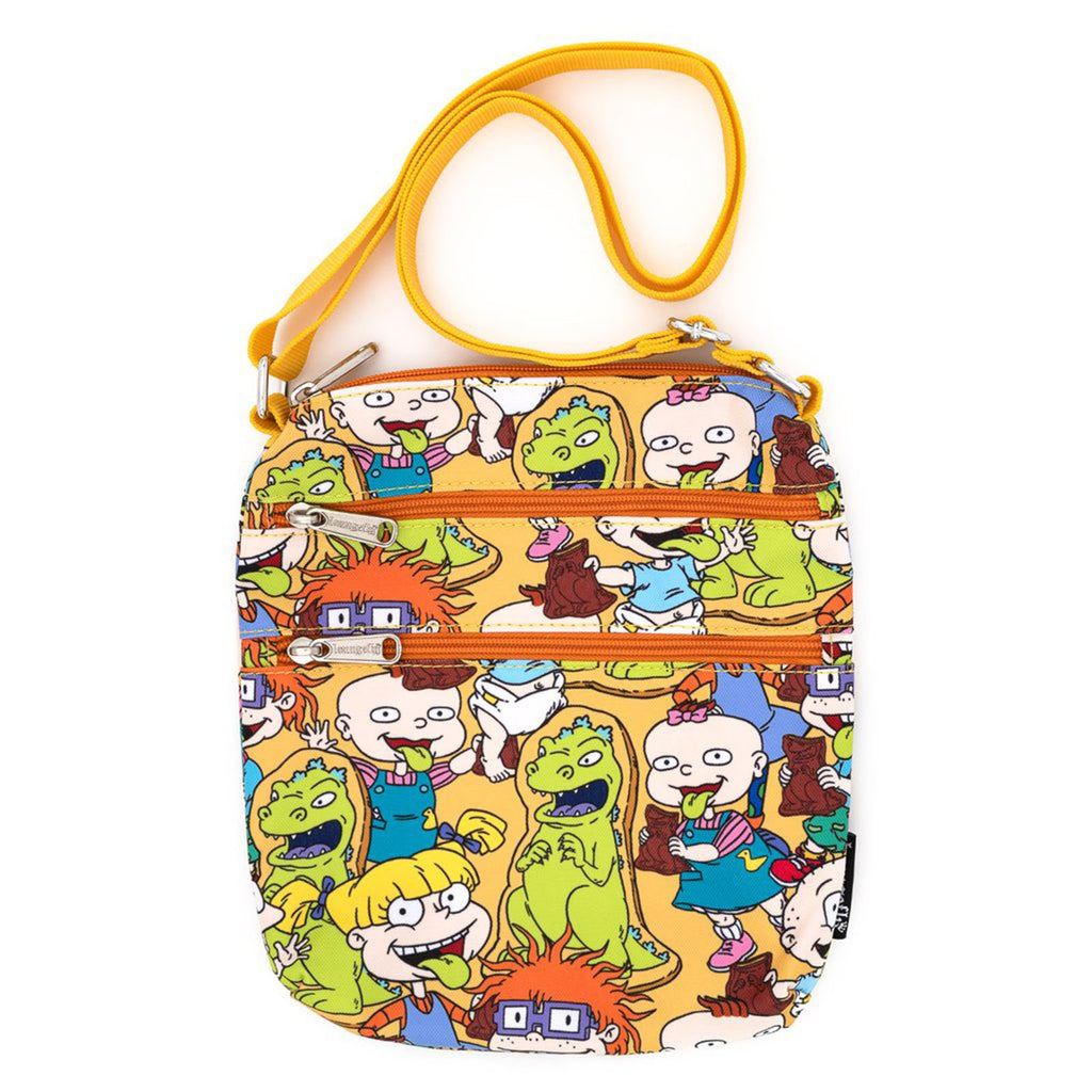 Loungefly Nickelodeon Rugrats All Over Print Passport Bag Purse