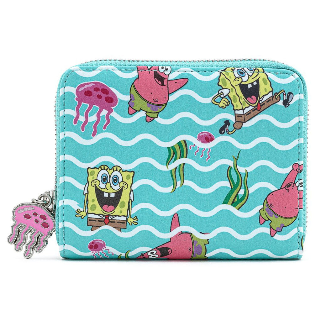 Loungefly Nickelodeon SpongeBob SquarePants Jelly Fishing Wallet