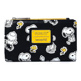 Loungefly Peanuts Snoopy And Woodstock Flap Wallet - Radar Toys