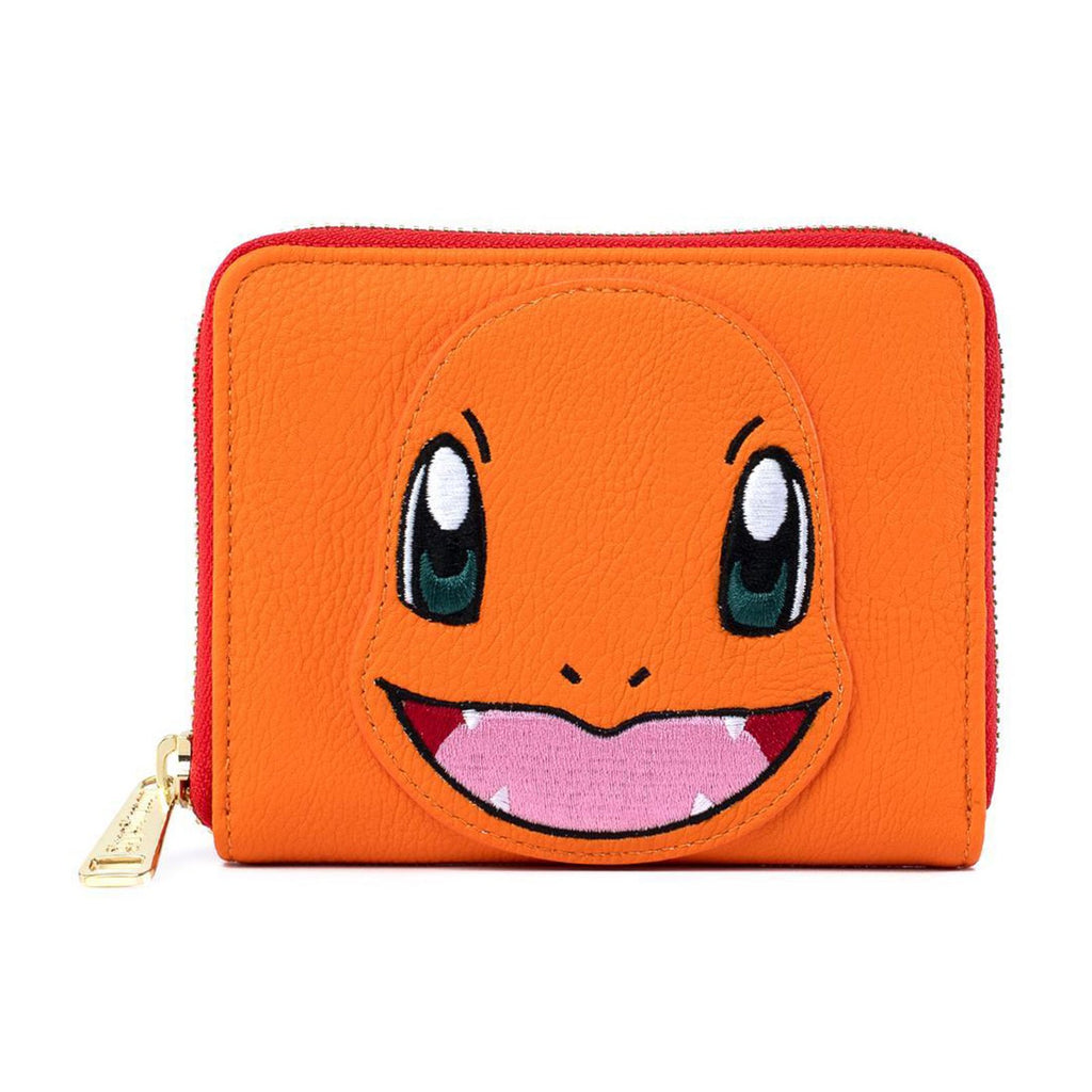 Loungefly Pokemon Charmander Head Zip Around Wallet